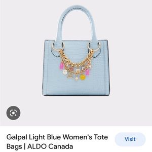 Aldo galpal small blue bag